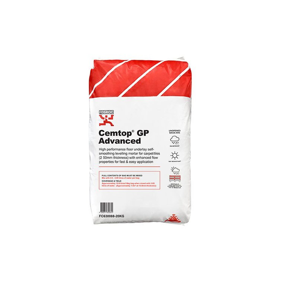 Fosroc CEMTOP GP ADVANCED 20KG, Construction Chemicals - Construction Supplies Australia