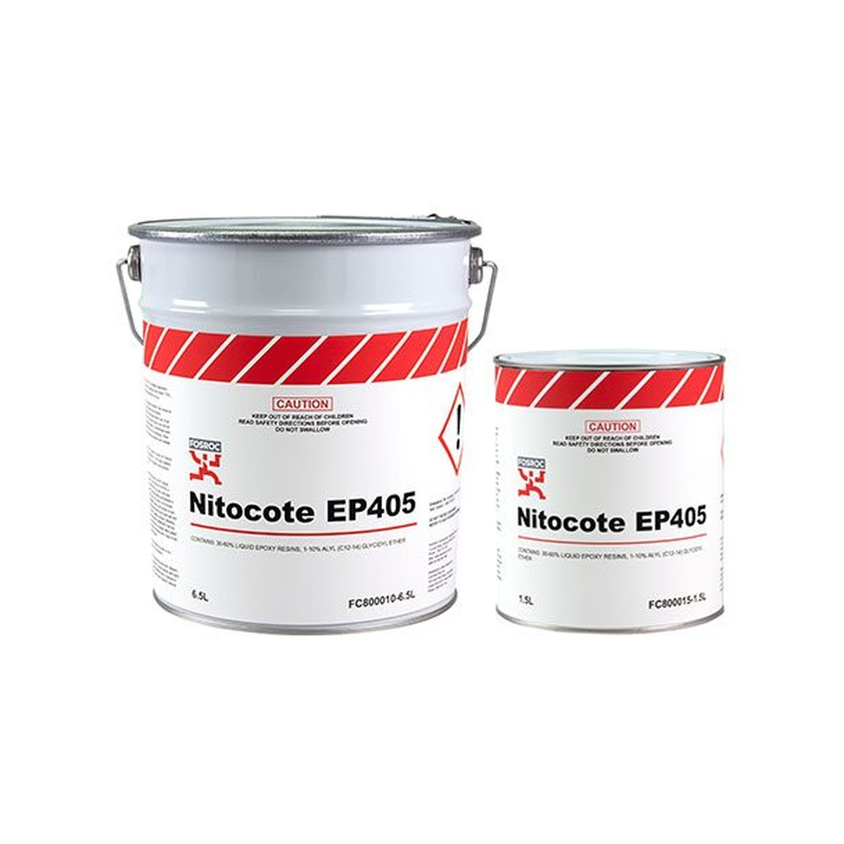 Fosroc NITOCOTE EP405 WHT BASE 6.5L, Construction Chemicals - Construction Supplies Australia
