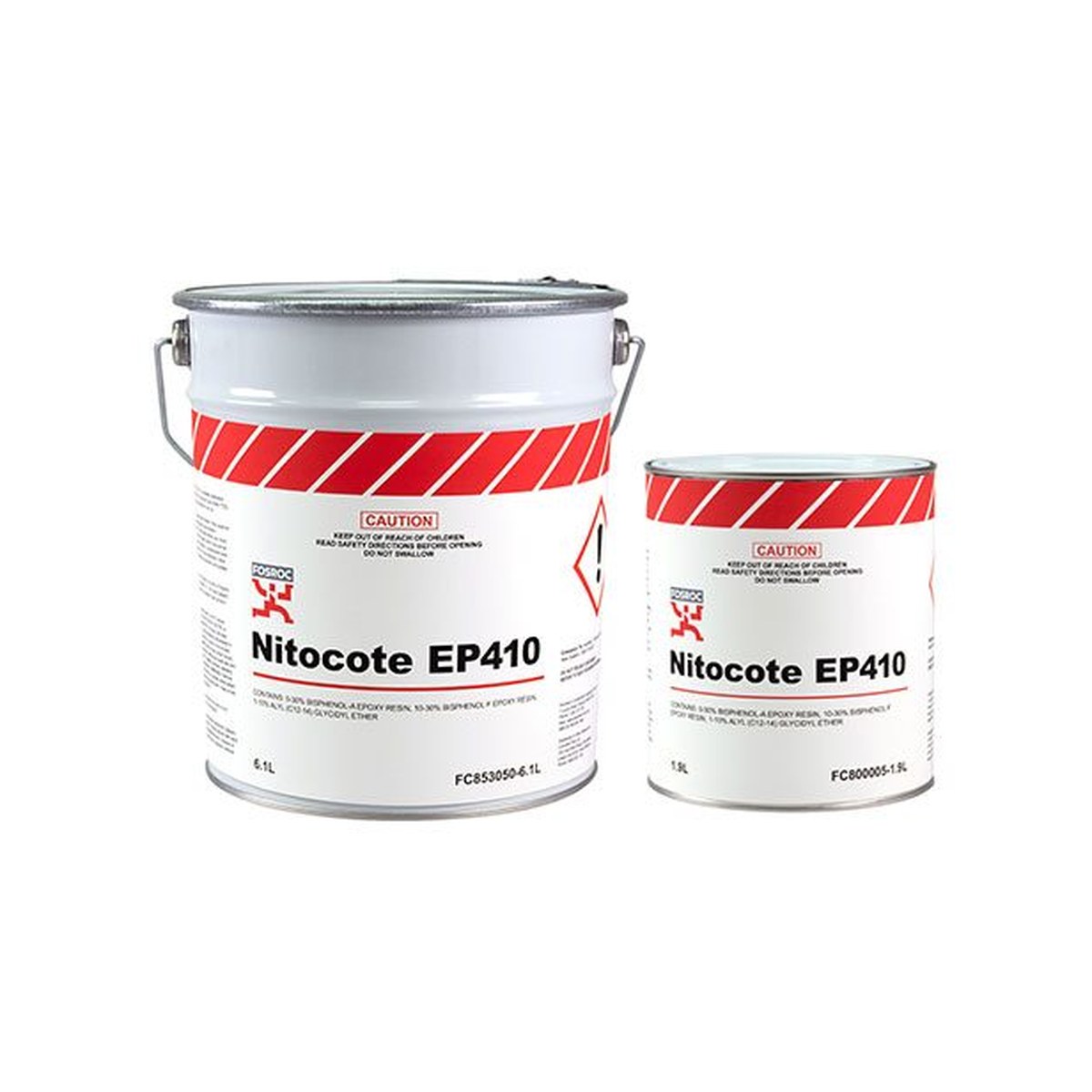 Fosroc NITOCOTE EP410 WHT BASE 6.1L, Construction Chemicals - Construction Supplies Australia