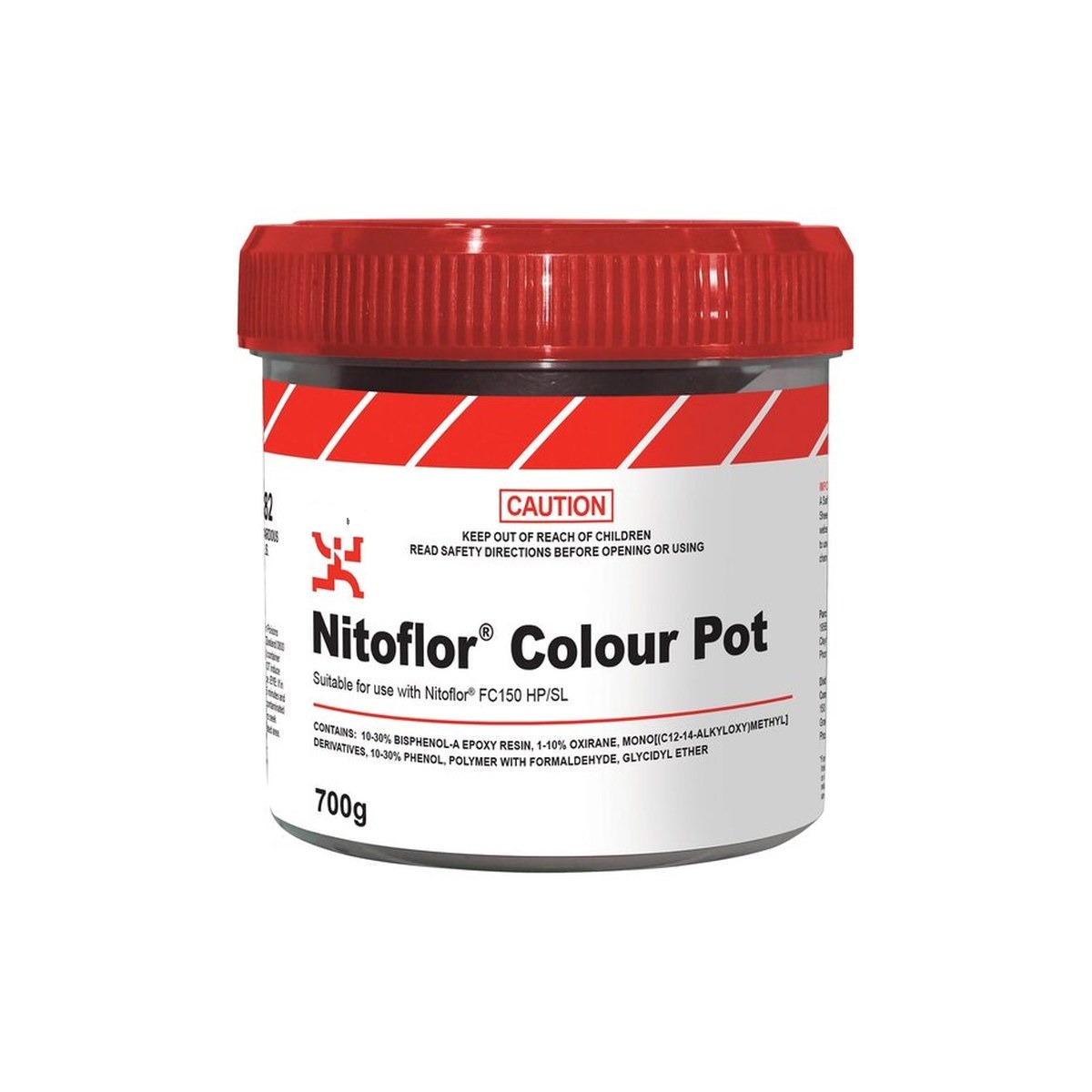 Fosroc NITOFLOR COL POT PIPE GREY 0.7KG, Construction Chemicals - Construction Supplies Australia