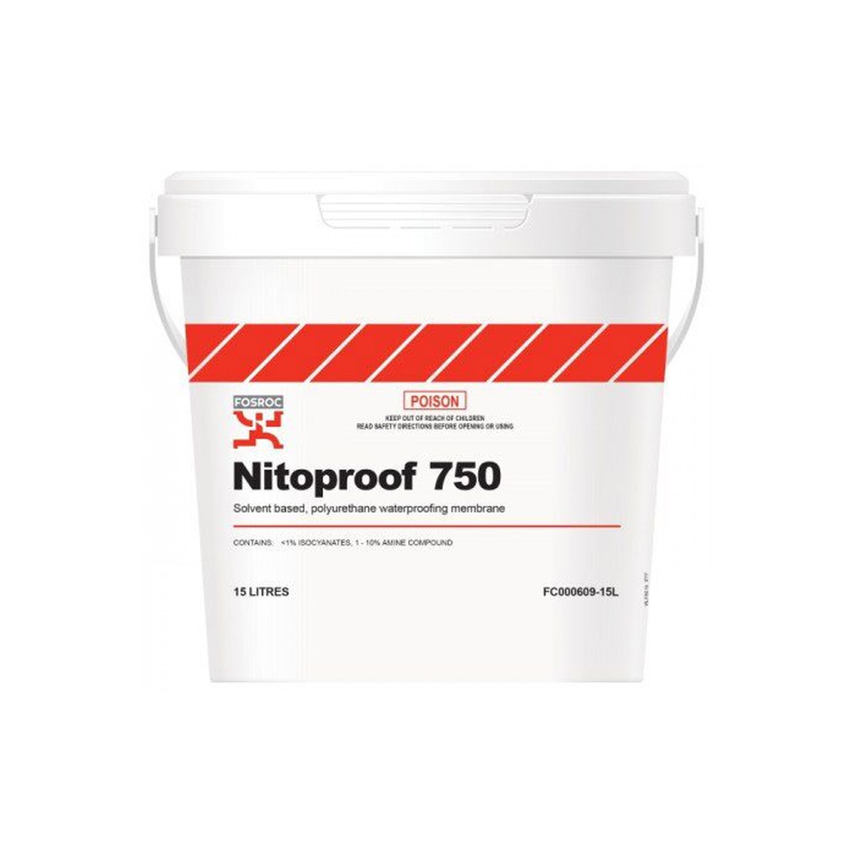 Fosroc NITOPROOF 750 15L, Construction Chemicals - Construction Supplies Australia