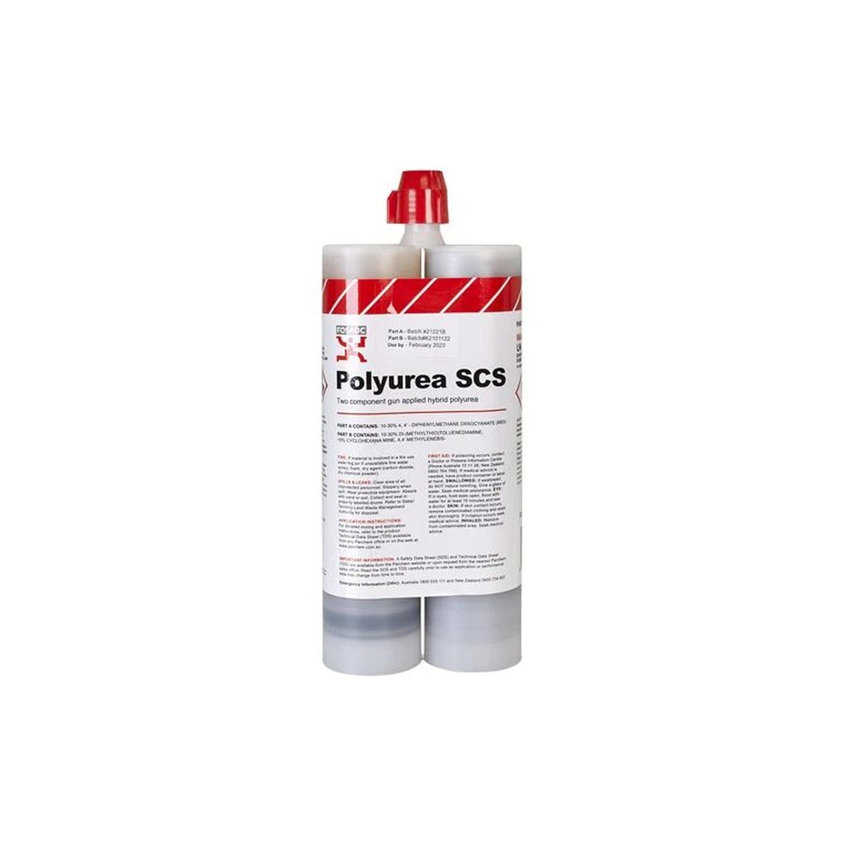 Fosroc POLYUREA SCS 1.5L STATIC MIXER, Construction Chemicals - Construction Supplies Australia
