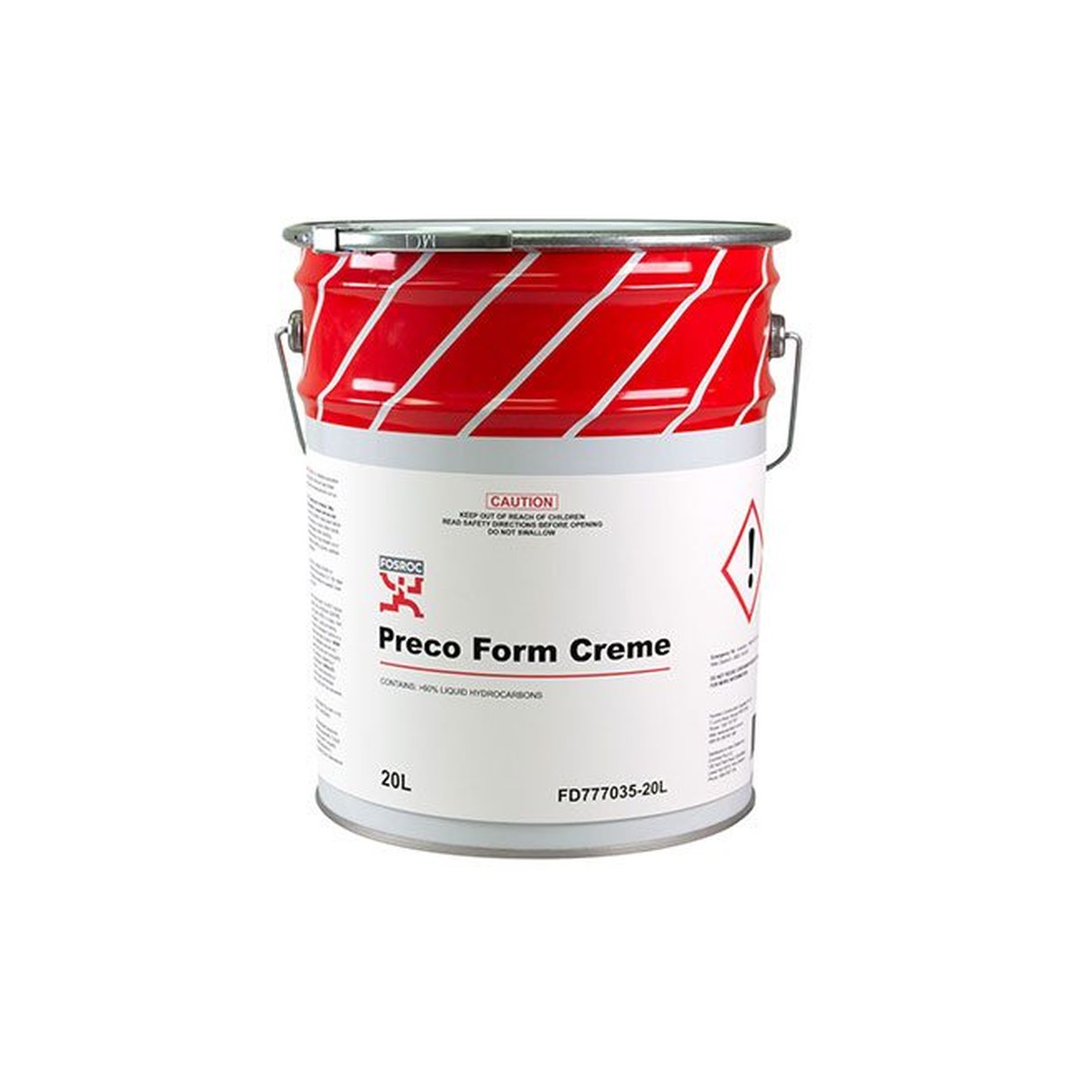 Fosroc PRECO FORM CREME 20L, Construction Chemicals - Construction Supplies Australia