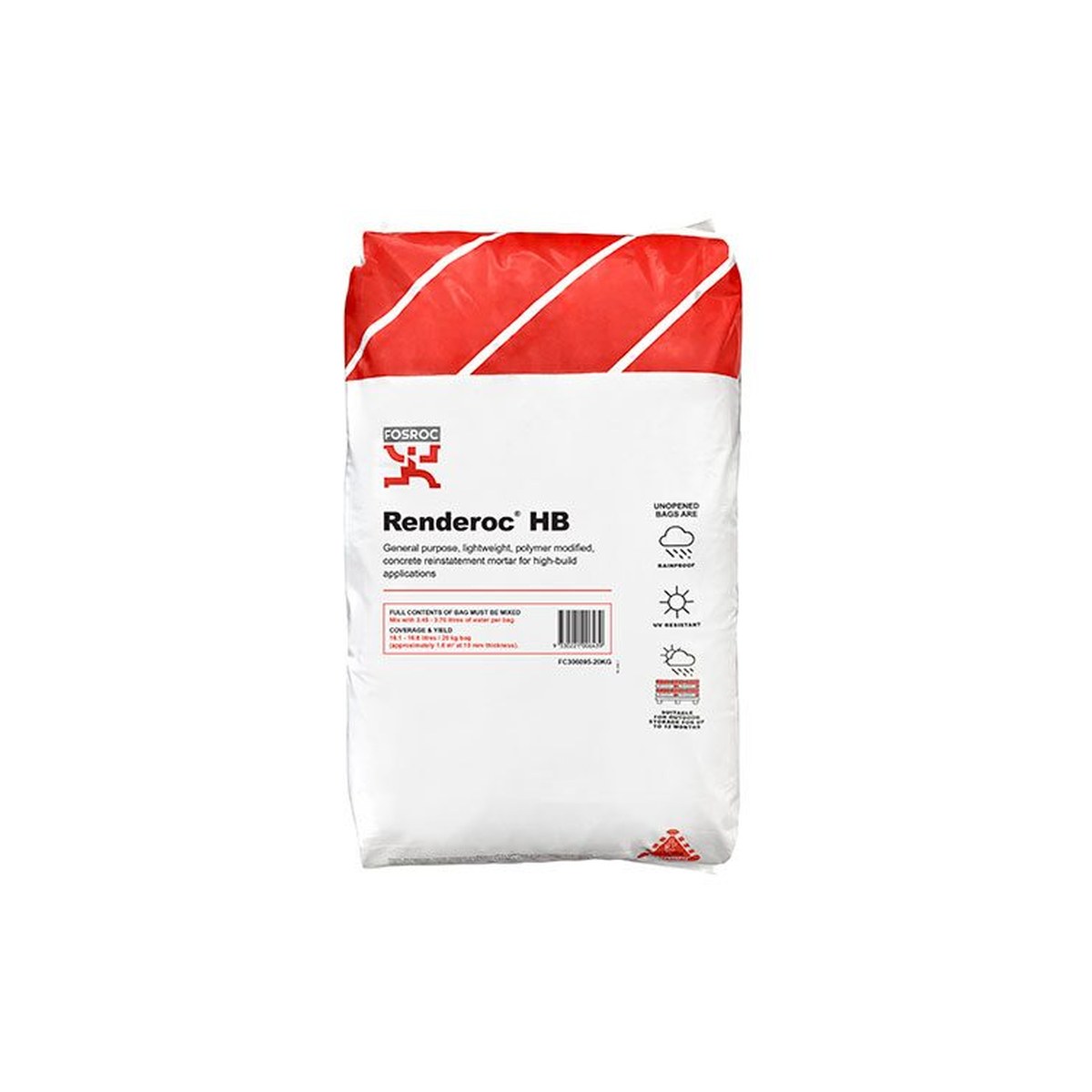 Fosroc RENDEROC HB 20KG, Construction Chemicals - Construction Supplies Australia