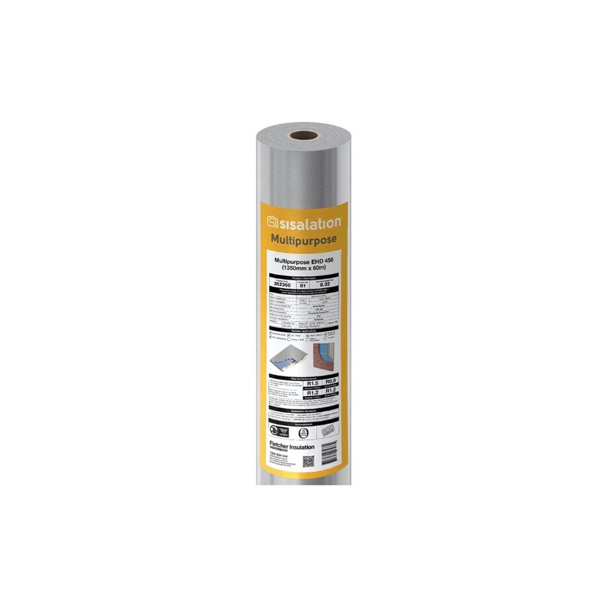 110mm R2.5 L/W Anticon Blanket - 10m x 1200 (12m2 roll), Insulation - Construction Supplies Australia