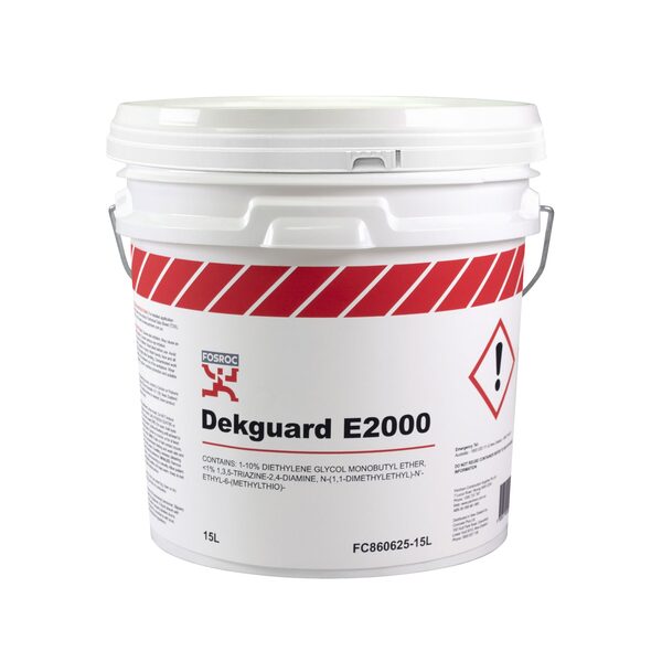 Fosroc DEKGUARD E2000 SPECIAL COL 15L, Construction Chemicals - Construction Supplies Australia