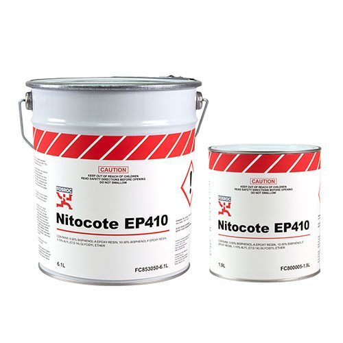 Fosroc NITOCOTE EP410 GRY BASE 6.1L, Construction Chemicals - Construction Supplies Australia