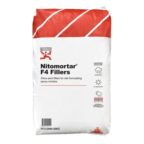 Fosroc NITOMORTAR F4 FILLERS 20KG, Construction Chemicals - Construction Supplies Australia