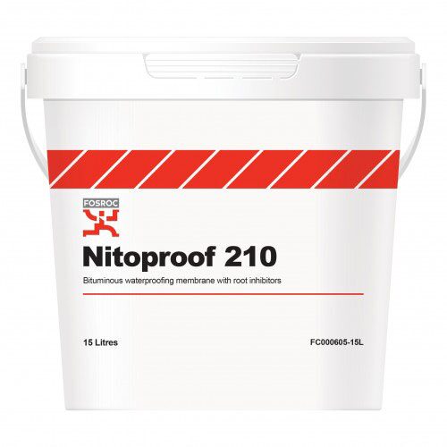 Fosroc NITOPROOF 210 15L, Construction Chemicals - Construction Supplies Australia