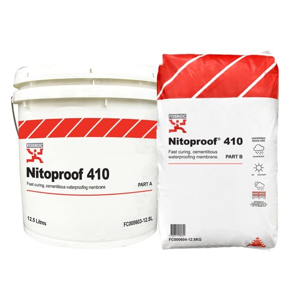 Fosroc NITOPROOF 410 PTB 12.5KG, Construction Chemicals - Construction Supplies Australia