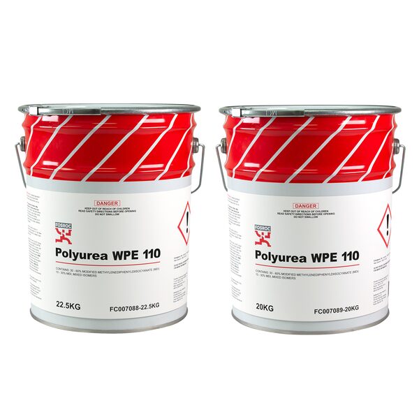 Fosroc POLYUREA WPE110 PTA 225KG, Construction Chemicals - Construction Supplies Australia
