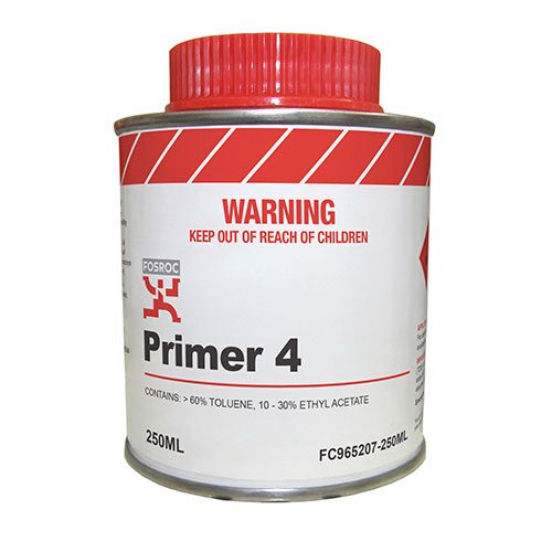 Fosroc PRIMER 4 250ML, Construction Chemicals - Construction Supplies Australia