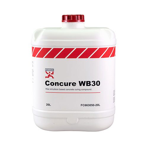 FOSROC CONCURE WB30 CLEAR 200L NEW, Construction Chemicals - Construction Supplies Australia