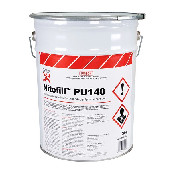 FOSROC NITOFILL PU140 20KG, Construction Chemicals - Construction Supplies Australia