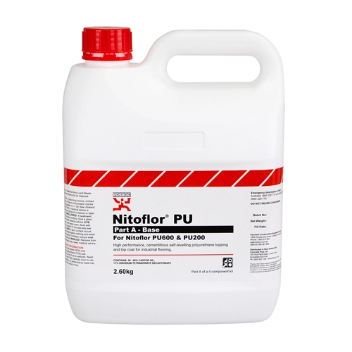 FOS NITOFLOR PU600/200 PTA BASE 2.60KG - Construction Supplies Australia