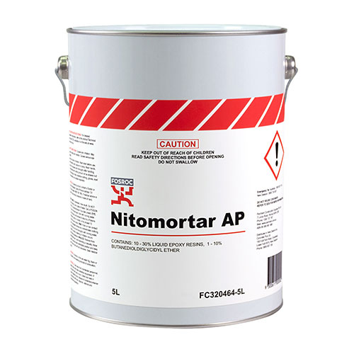 FOS NITOMORTAR AP HDNR 5L AU - Construction Supplies Australia
