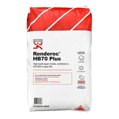 FOS RENDEROC HB70 PLUS 20KG - Construction Supplies Australia
