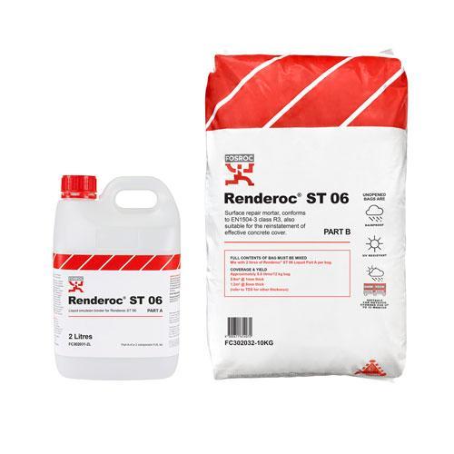FOS RENDEROC ST 06 POWDER PTB 10KG - Construction Supplies Australia