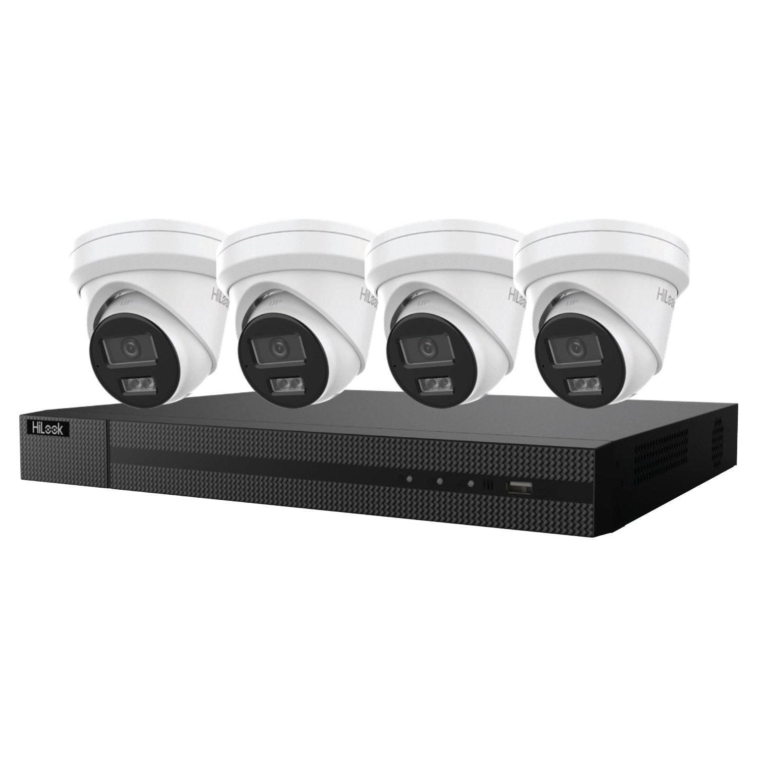 8Ch Nvr And 3Tb Hdd With 4 X 6Mp Ai Turret Camera Kit And Smartapp, Ideal Electrical Catalogue Av Security Detection Doorbell Entry Control Access Control System - Construction Supplies Australia