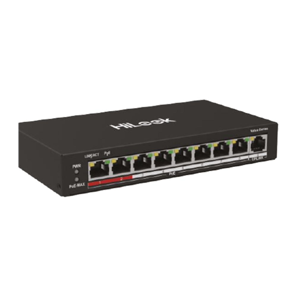 Poe Switch Unman Hilook Ethernet 60W 100Mbps 8Port/Uplink, Ideal Electrical Catalogue Av Security Detection Doorbell Entry Control Access Control System - Construction Supplies Australia