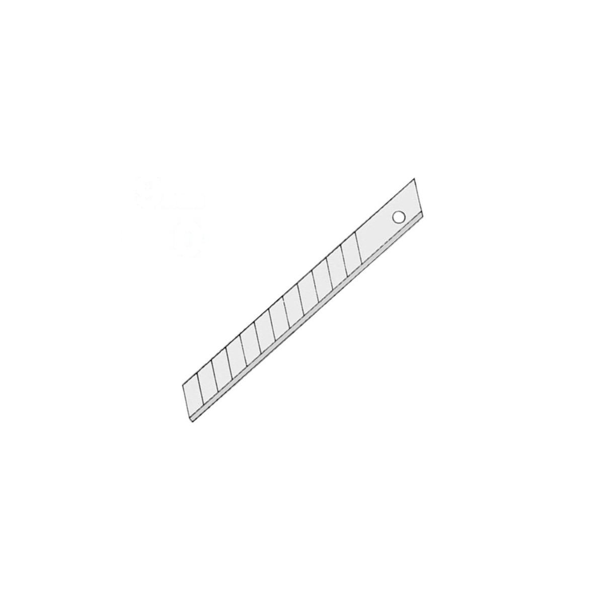 Blades 9mm Snap-Off (Pack 10), Knives And Blades - Construction Supplies Australia