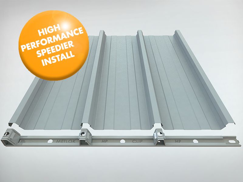 Metlok® HP - Concealed Fix Roofing & Walling - Metroll, walling — Construction Supplies Australia
