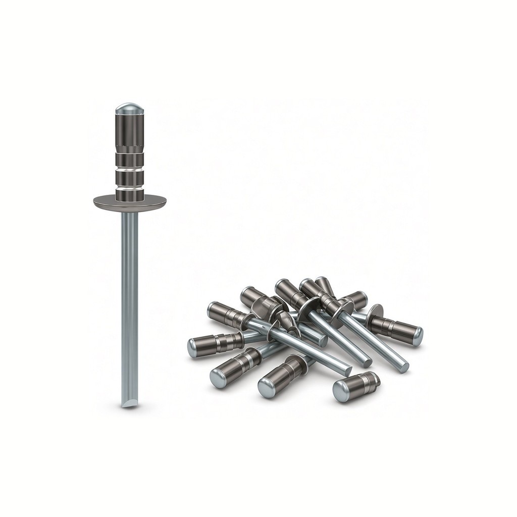 ALUM MULTIGRIP TRUSS RIVET HD 4-1/3 - PLAIN - 100 Pack, Fasteners & Fixings - Construction Supplies Australia